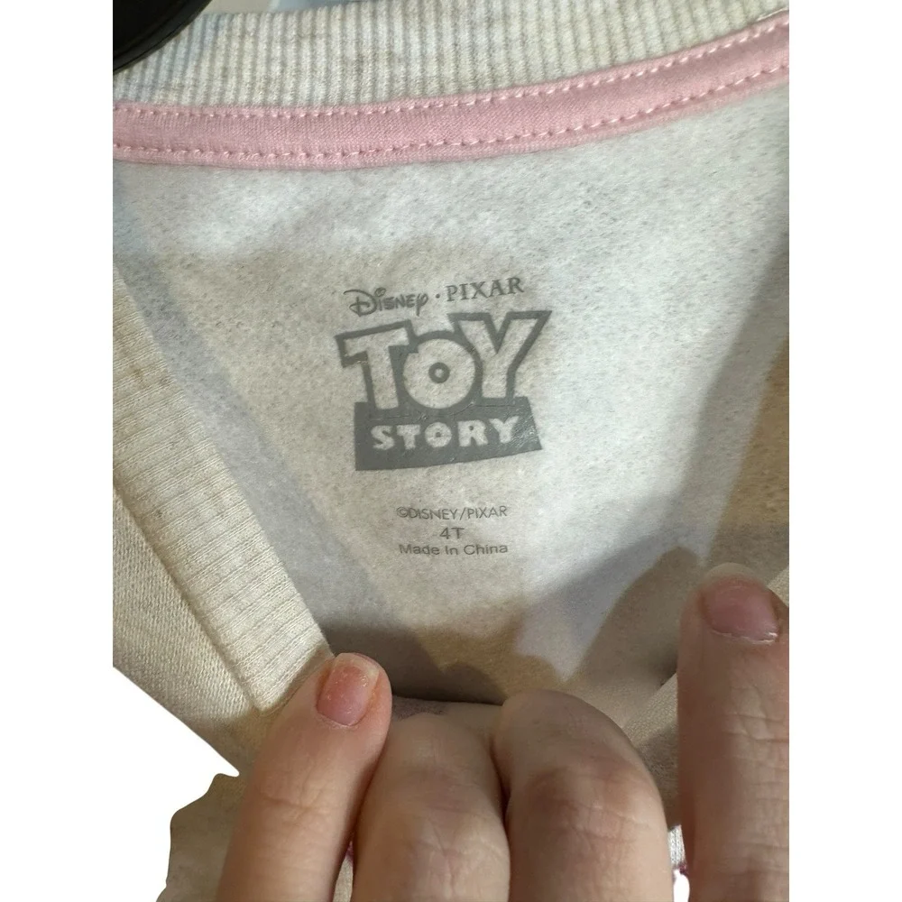 disney pixar TOY STORY toddler girls‎ outfit set sweatshirt & leggings size 4T